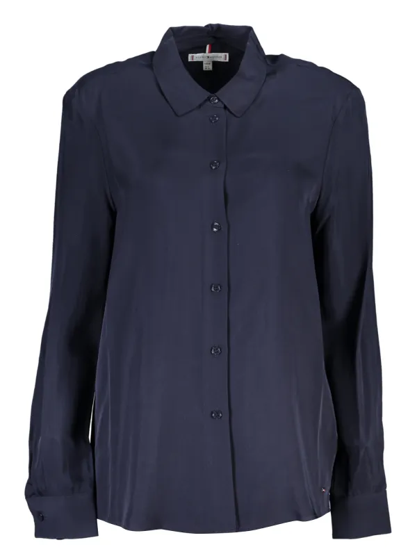 "Tommy Hilfiger Hemden im Sale | Tommy Hilfiger WW0WW39388_FF3FE98_BLUDW5 online kaufen"|Planet-Deluxe