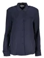 "Tommy Hilfiger Startseite im Sale | TOMMY HILFIGER DAMEN LANGARMHEMD BLAU online kaufen"|Planet-Deluxe