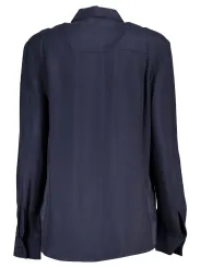 "Tommy Hilfiger Startseite im Sale | TOMMY HILFIGER DAMEN LANGARMHEMD BLAU online kaufen"|Planet-Deluxe