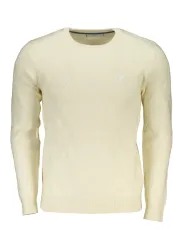 "GUESS JEANS Pullover im Sale | GUESS JEANS WEISSER HERRENPULLOVER online kaufen"|Planet-Deluxe