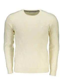 GUESS Gelber Pullover mit Kontrastdetails - Stylisch & Modern