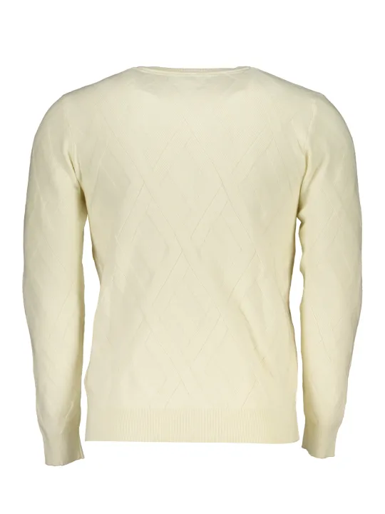 "GUESS JEANS Pullover im Sale | GUESS JEANS WEISSER HERRENPULLOVER online kaufen"|Planet-Deluxe