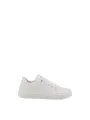 Weiße Leder Sneaker mit Löchern