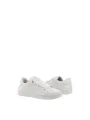 Weiße Leder Sneaker minimalistisch modern