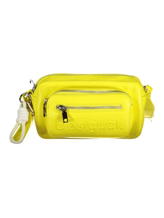 "Desigual Einzelstücke & Seltenheiten im Sale | Desigual Gelbe Chic Crossbody Tasche online kaufen"|Planet-Deluxe