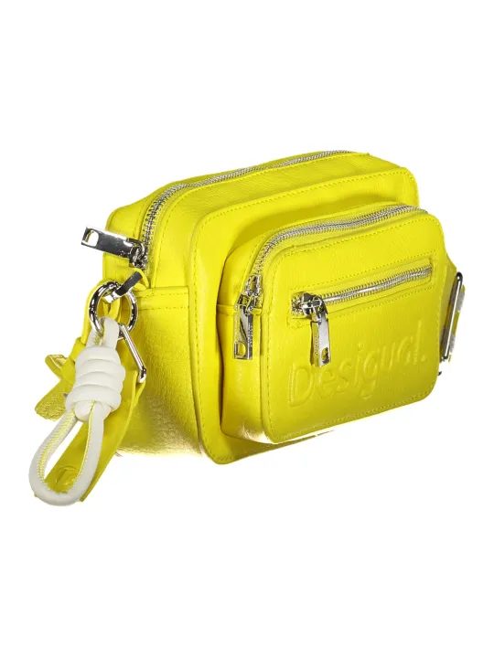 "Desigual Einzelstücke & Seltenheiten im Sale | Desigual Gelbe Chic Crossbody Tasche online kaufen"|Planet-Deluxe