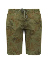 Kaki grüne Herren Freizeitshorts Sommer