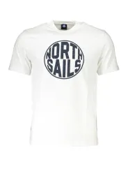 "North Sails T-Shirts im Sale | North Sails Logo T-Shirt Weiß - Maritimer Stil und Komfort online kaufen"|Planet-Deluxe