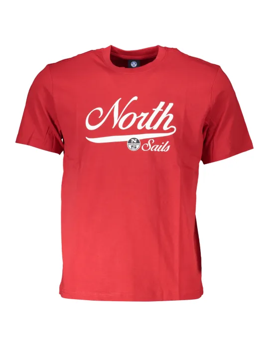 "North Sails T-Shirts im Sale | "North Sails Rot T-Shirt 902835000" online kaufen"|Planet-Deluxe