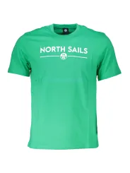 "North Sails T-Shirts im Sale | North Sails Grün T-Shirt Kurzarm Sportlich online kaufen"|Planet-Deluxe