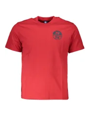 "North Sails T-Shirts im Sale | North Sails Rot T-Shirt, Kurzarm, Logo-Aufdruck online kaufen"|Planet-Deluxe