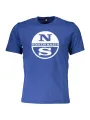 "North Sails T-Shirts im Sale | North Sails Blaues Kurzarmshirt mit Logo  online kaufen"|Planet-Deluxe