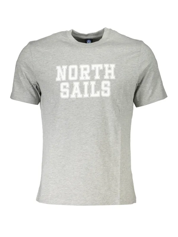 "North Sails T-Shirts im Sale | North Sails Graues Logo T-Shirt - Kurzarm, Rundhals, Baumwolle online kaufen"|Planet-Deluxe "North Sails T-Shirts im Sale | North Sails Graues Logo T-Shirt - Kurzarm, Rundhals, Baumwolle online kaufen"|Planet-Deluxe