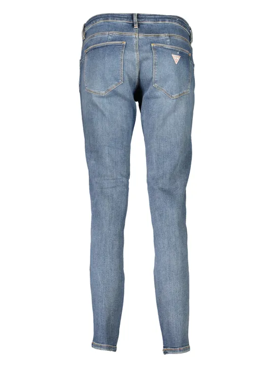 "GUESS JEANS Jeans im Sale | GUESS JEANS W2YAJ2D4Q02_BLCMD1 online kaufen"|Planet-Deluxe