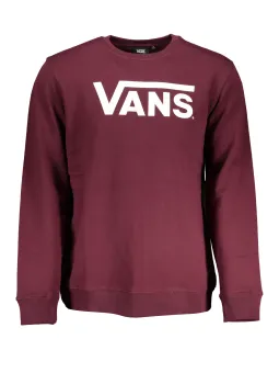 Vans Burgundy Classic Fleece Sweatshirt - Bequem & Stilvoll