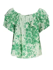 "Desigual Startseite im Sale | DESIGUAL GRÜNES KURZARM-T-SHIRT FÜR DAMEN online kaufen"|Planet-Deluxe