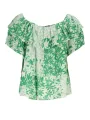 "Desigual Startseite im Sale | DESIGUAL GRÜNES KURZARM-T-SHIRT FÜR DAMEN online kaufen"|Planet-Deluxe