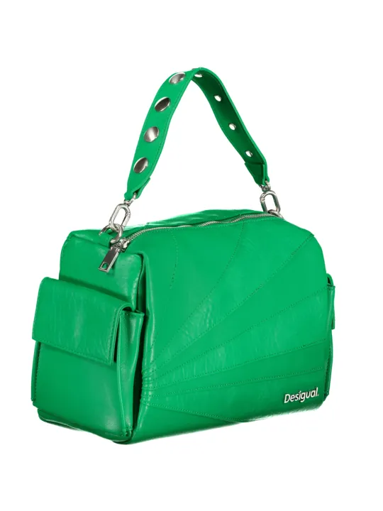 "Desigual Einzelstücke & Seltenheiten im Sale | Desigual Geometric Green Handtasche online kaufen"|Planet-Deluxe