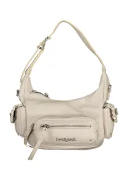 "Desigual Einzelstücke & Seltenheiten im Sale | Desigual Hobo-Handtasche Beige online kaufen"|Planet-Deluxe