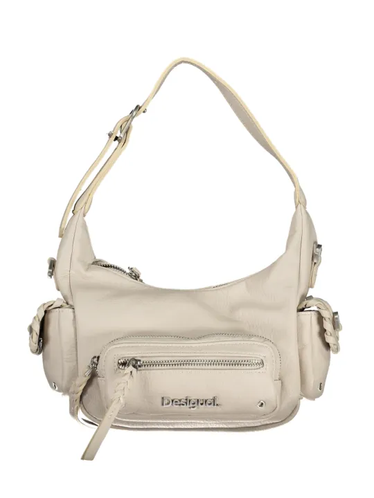"Desigual Einzelstücke & Seltenheiten im Sale | Desigual Hobo-Handtasche Beige online kaufen"|Planet-Deluxe