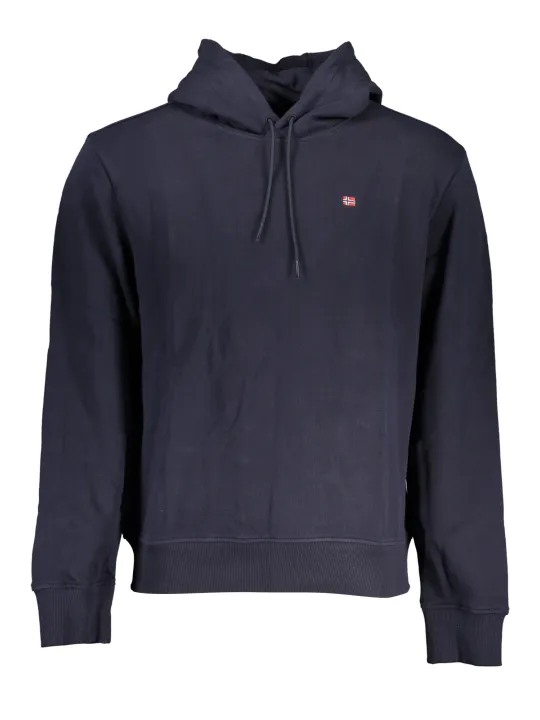"Napapijri Sweatshirts im Sale | Napapijri Komfort Hoodie Marineblau online kaufen"|Planet-Deluxe