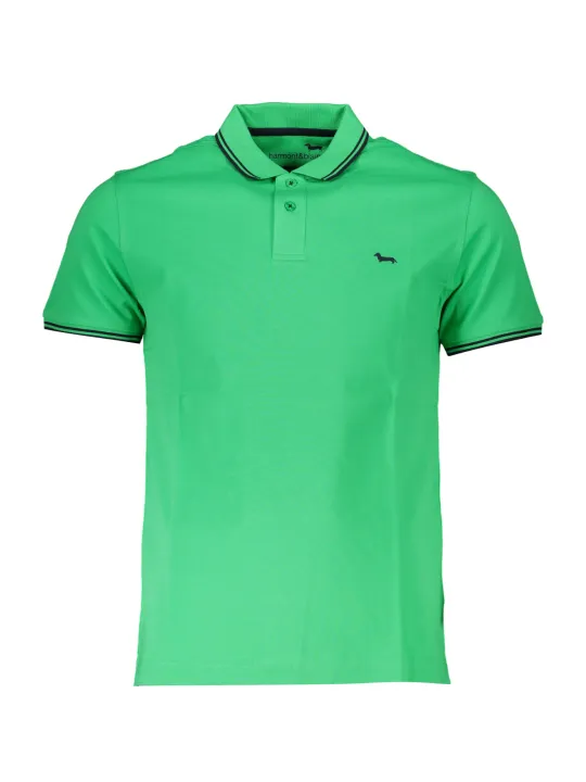 "Harmont & Blaine Poloshirts im Sale | Harmont Blaine Smaragdgrün Polo Kurzarm online kaufen"|Planet-Deluxe