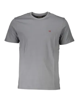 Napapijri Graues Komfort-T-Shirt – Stil & Bequemlichkeit