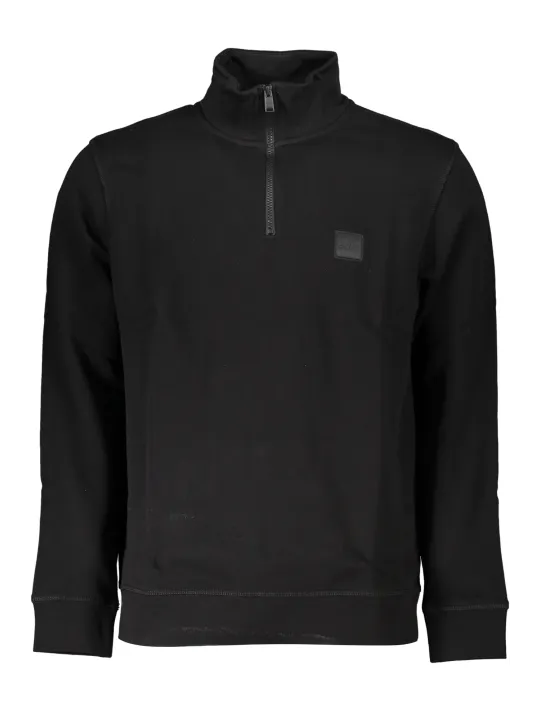 "Boss Startseite im Sale | HUGO BOSS HERREN-SWEATSHIRT MIT SCHWARZEM ZIP online kaufen"|Planet-Deluxe