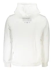 "Boss Startseite im Sale | Weißes HUGO BOSS Herren-Sweatshirt ohne Reißverschluss online kaufen"|Planet-Deluxe