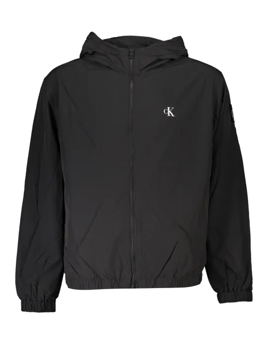 "Calvin Klein Jacken im Sale | Calvin Klein Leichte Kapuzenjacke Schwarz online kaufen"|Planet-Deluxe