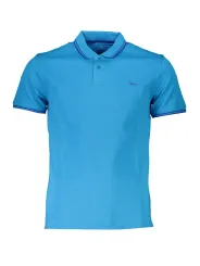 "Harmont & Blaine Startseite im Sale | HARMONT &amp BLAINE BLAUES KURZÄRMELIGES POLOSHIRT FÜR HERREN online kaufen"|Planet-Deluxe