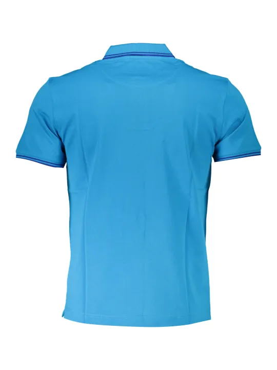 "Harmont & Blaine Startseite im Sale | HARMONT &amp BLAINE BLAUES KURZÄRMELIGES POLOSHIRT FÜR HERREN online kaufen"|Planet-Deluxe