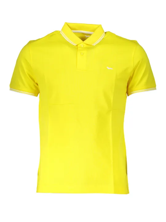 "Harmont & Blaine Startseite im Sale | HARMONT &amp BLAINE GELBES KURZÄRMELIGES POLOSHIRT FÜR HERREN online kaufen"|Planet-Deluxe