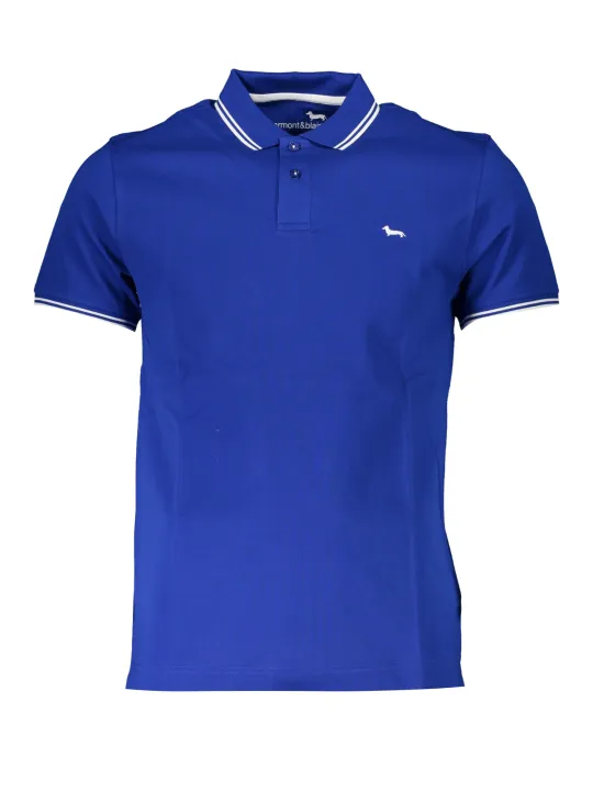 "Harmont & Blaine Startseite im Sale | HARMONT &amp BLAINE HERREN-KURZÄRMELIGES POLOSHIRT BLAU online kaufen"|Planet-Deluxe