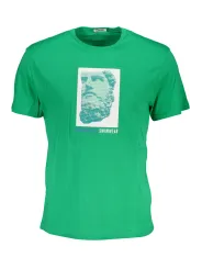 "Bikkembergs Startseite im Sale | BIKKEMBERGS GRÜNES KURZÄRMELIGES HERREN-T-SHIRT online kaufen"|Planet-Deluxe