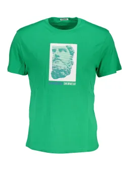 "Bikkembergs Sommergrün T-Shirt – Stilvoll & Bequem"