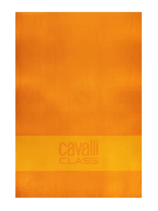 "Cavalli Class Badeanzüge & Bikinis im Sale | CAVALLI CLASS DAMEN-STRANDTUCH ORANGE online kaufen"|Planet-Deluxe