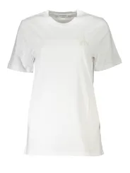 "Patrizia Pepe T-Shirts im Sale | Patrizia Pepe Bio Baumwolle TShirt mit Stickerei online kaufen"|Planet-Deluxe