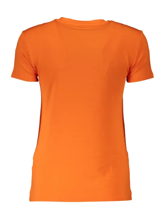 "Patrizia Pepe Startseite im Sale | PATRIZIA PEPE DAMEN KURZARM T-SHIRT ORANGE online kaufen"|Planet-Deluxe