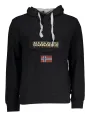 "Napapijri Sweatshirts im Sale | Napapijri Classic Kapuzen-Sweatshirt Schwarz online kaufen"|Planet-Deluxe