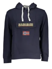 "Napapijri Sweatshirts im Sale | Napapijri Kapuzen-Sweatshirt mit Kontrastdetails online kaufen"|Planet-Deluxe