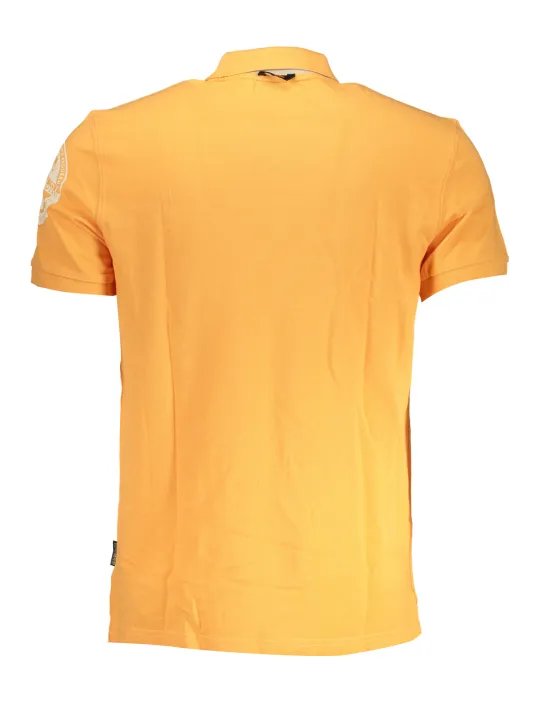 "Napapijri Poloshirts im Sale | NAPAPIJRI ORANGES KURZÄRMELIGES POLOSHIRT FÜR HERREN online kaufen"|Planet-Deluxe
