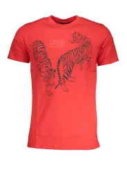 "Cavalli Class Startseite im Sale | CAVALLI CLASS HERREN-KURZARM-T-SHIRT ROT online kaufen"|Planet-Deluxe