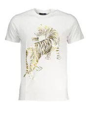 "Cavalli Class T-Shirts im Sale | Cavalli Tiger Tee Weiß online kaufen"|Planet-Deluxe