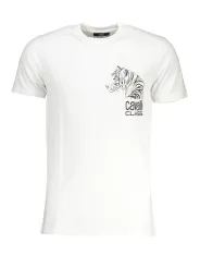 "Cavalli Class T-Shirts im Sale | Cavalli Class Weißes Tiger T-Shirt online kaufen"|Planet-Deluxe