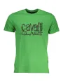 "Cavalli Class Startseite im Sale | CAVALLI CLASS GRÜNES KURZÄRMELIGES HERREN-T-SHIRT online kaufen"|Planet-Deluxe