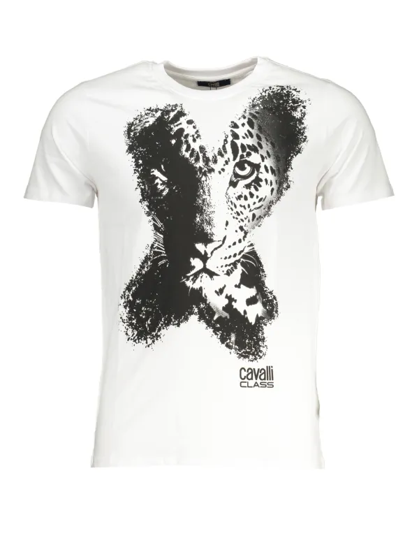 "Cavalli Class T-Shirts im Sale | Cavalli Class QXT63AJD060_BI00053 Weiß online kaufen"|Planet-Deluxe