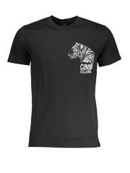 "Cavalli Class T-Shirts im Sale | Cavalli Class Tigerkopf T-Shirt Schwarz online kaufen"|Planet-Deluxe