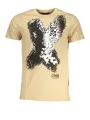 "Cavalli Class T-Shirts im Sale | CAVALLI CLASS HERREN-KURZÄRMELIGES T-SHIRT BEIGE online kaufen"|Planet-Deluxe