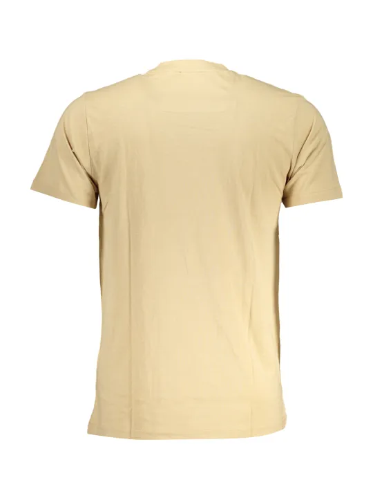 "Cavalli Class T-Shirts im Sale | Cavalli Class Beige Tiger TShirt Kurzarm Herren online kaufen"|Planet-Deluxe